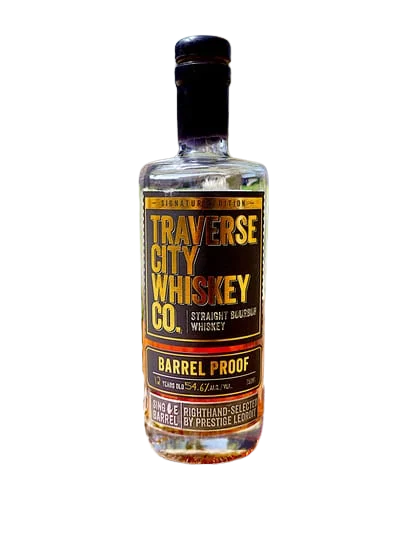 Traverse City Barrel Proof Signature Edition 12 Year Straight Bourbon Whiskey
