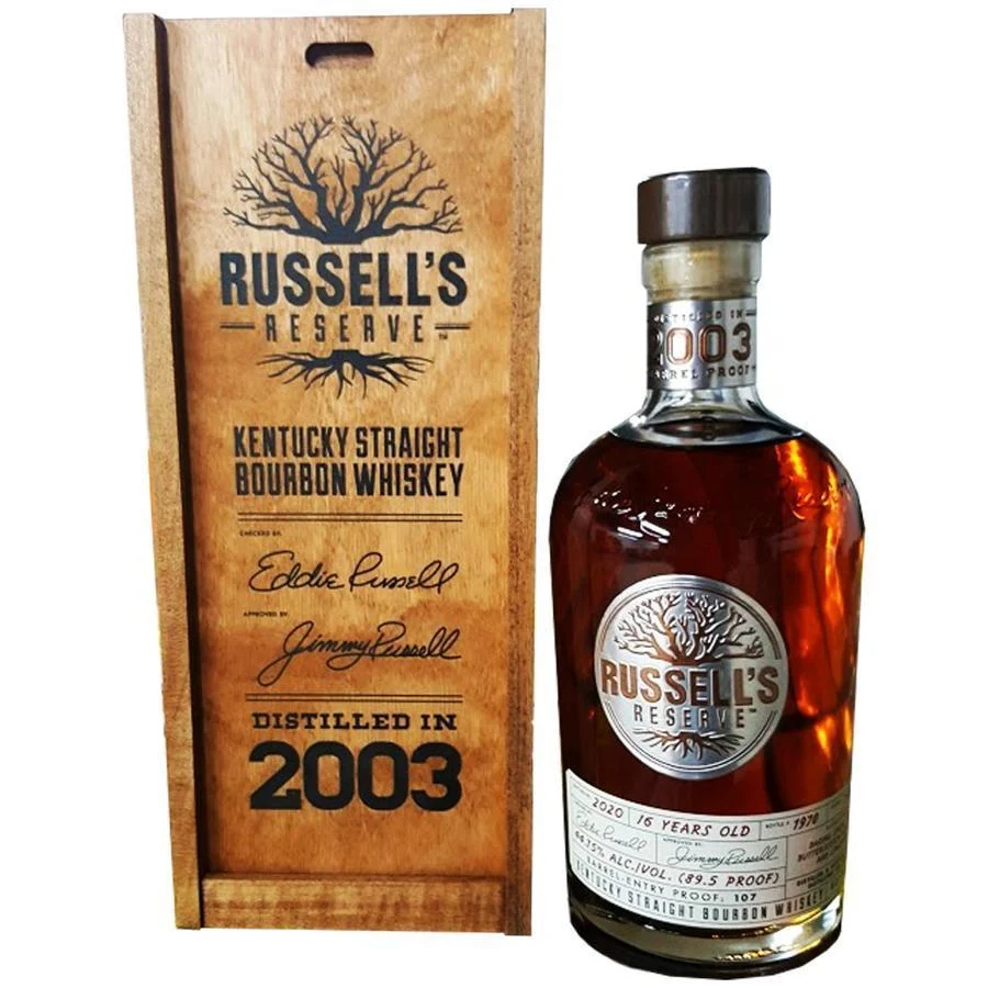 Whisky Bourbon puro de Kentucky Russell's Reserve 2003