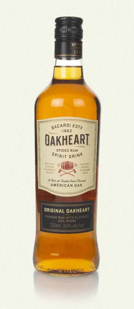 Bacardi Oakheart Spiced Rum Spirit Drink Spirit | 700ML