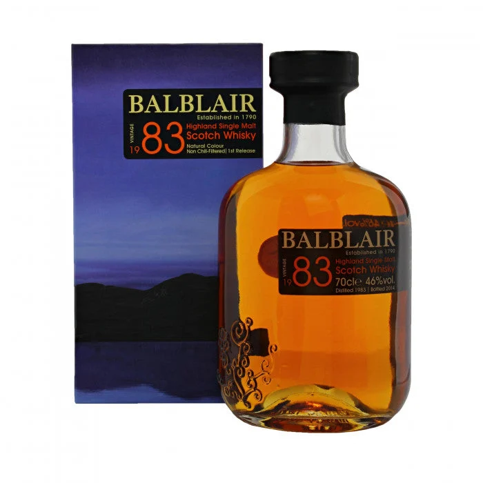 Balblair 1983 1st Release Single Malt Scotch Whisky - Whiskey