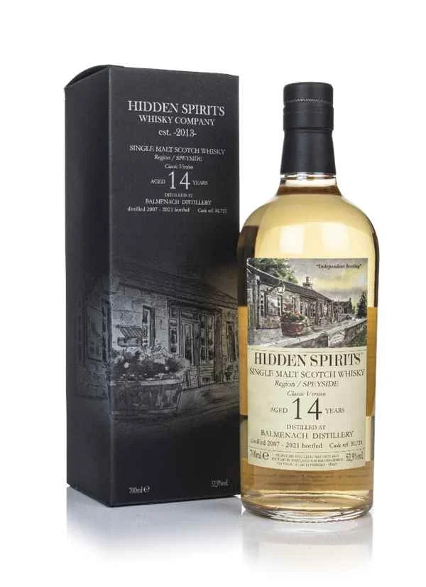Balmenach 14 Year Old 2007 (cask BL721) - Hidden Spirits Whisky | 700ML