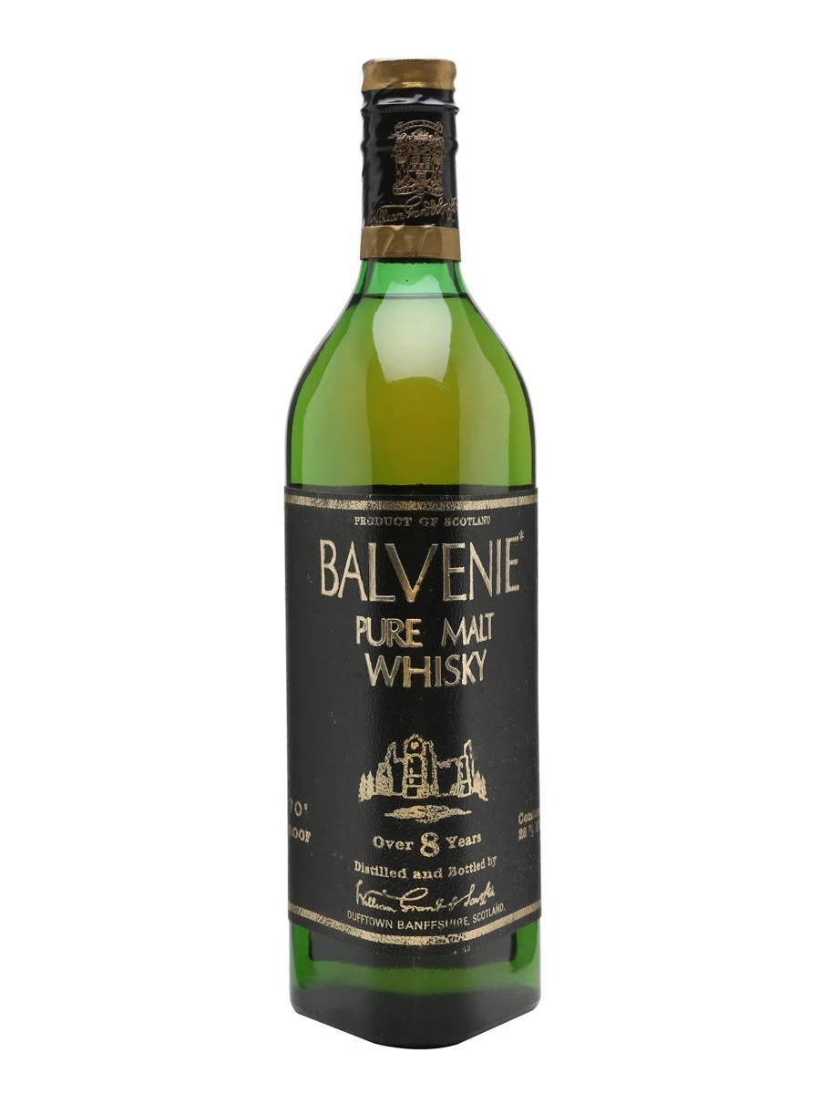 Balvenie 8 Year Old Bot.1970s Speyside Single Malt Scotch Whisky - Whiskey