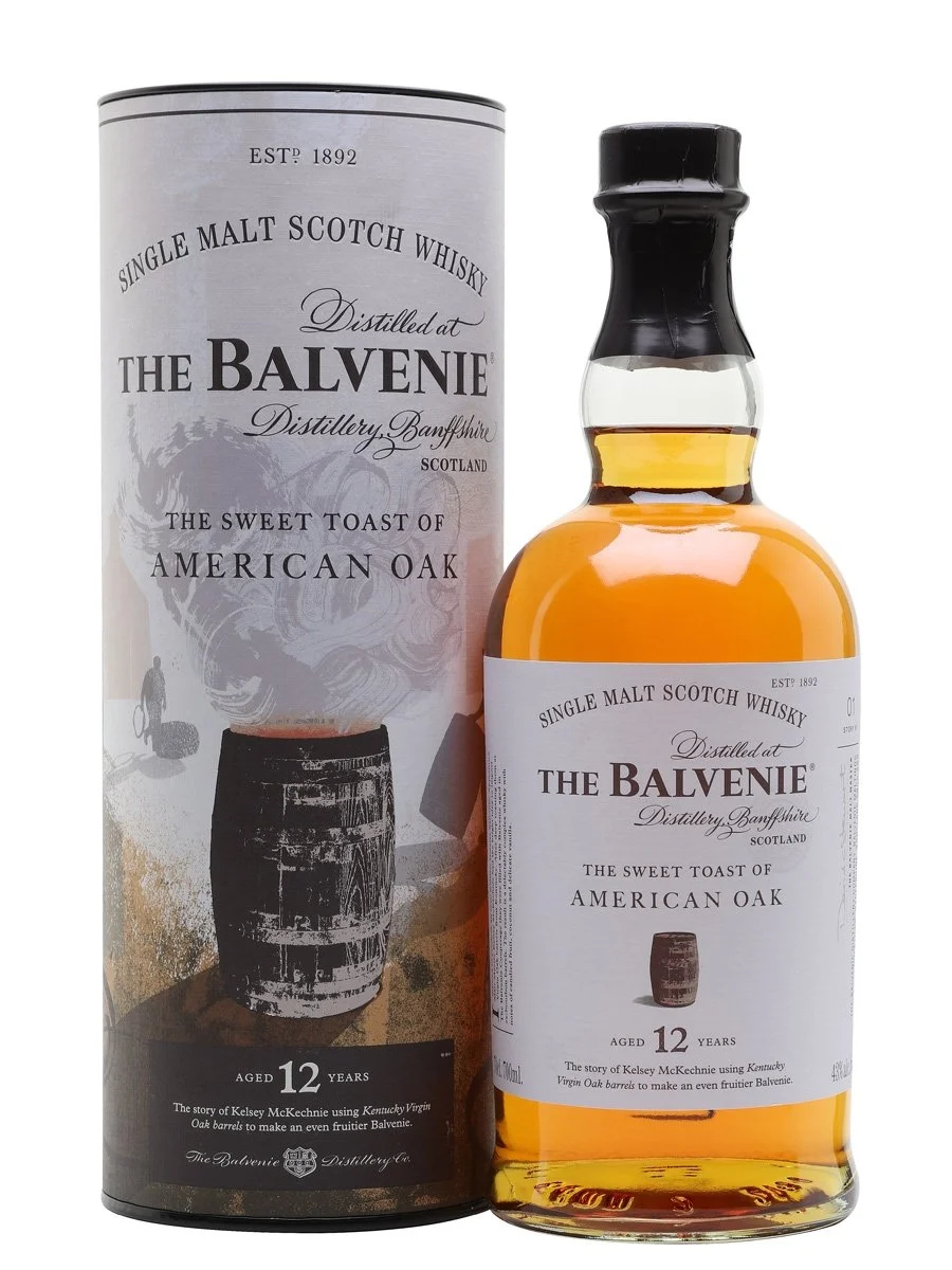 Balvenie 12 Year Old Sweet Toast Of American Oak Speyside Single Malt Scotch Whisky | 700ML - Whiskey