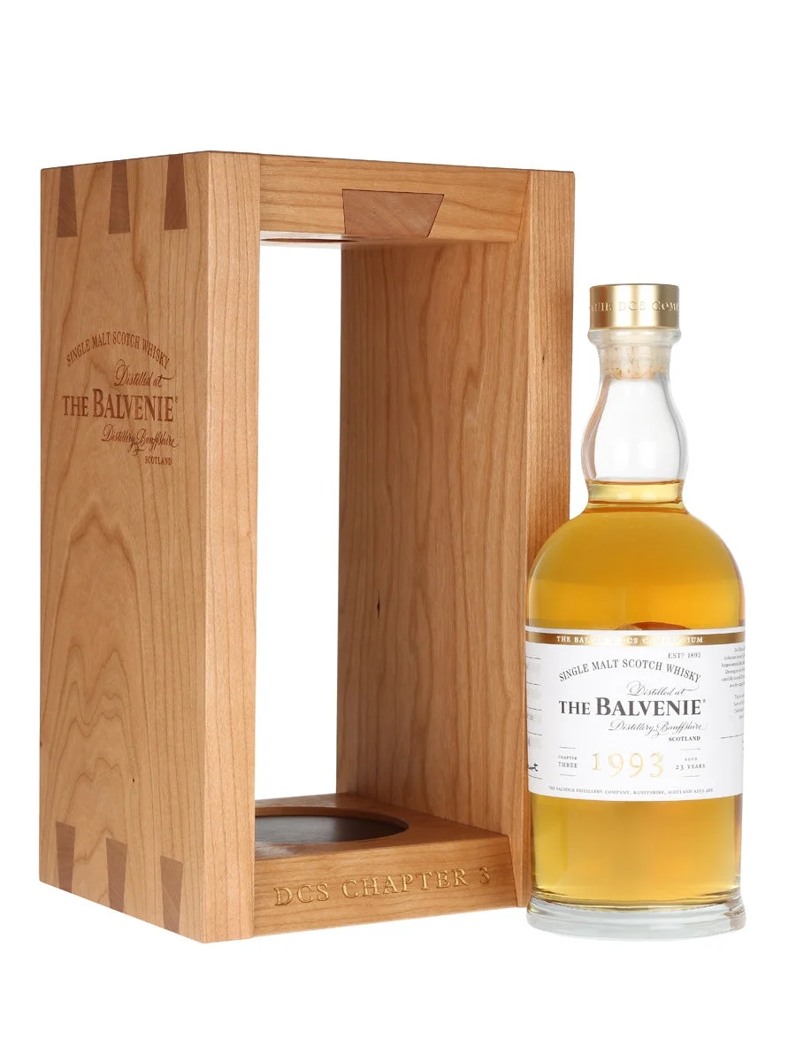 Balvenie 1993 Compendio DCS de 23 años Capítulo 3 Whisky escocés de malta única de Speyside