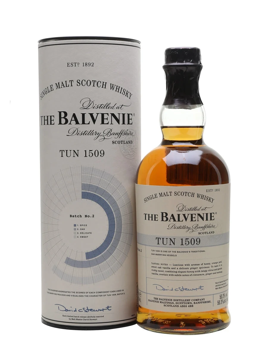 Balvenie Tun 1509 Batch 2 Speyside Single Malt Scotch Whisky | 700ML - Whiskey