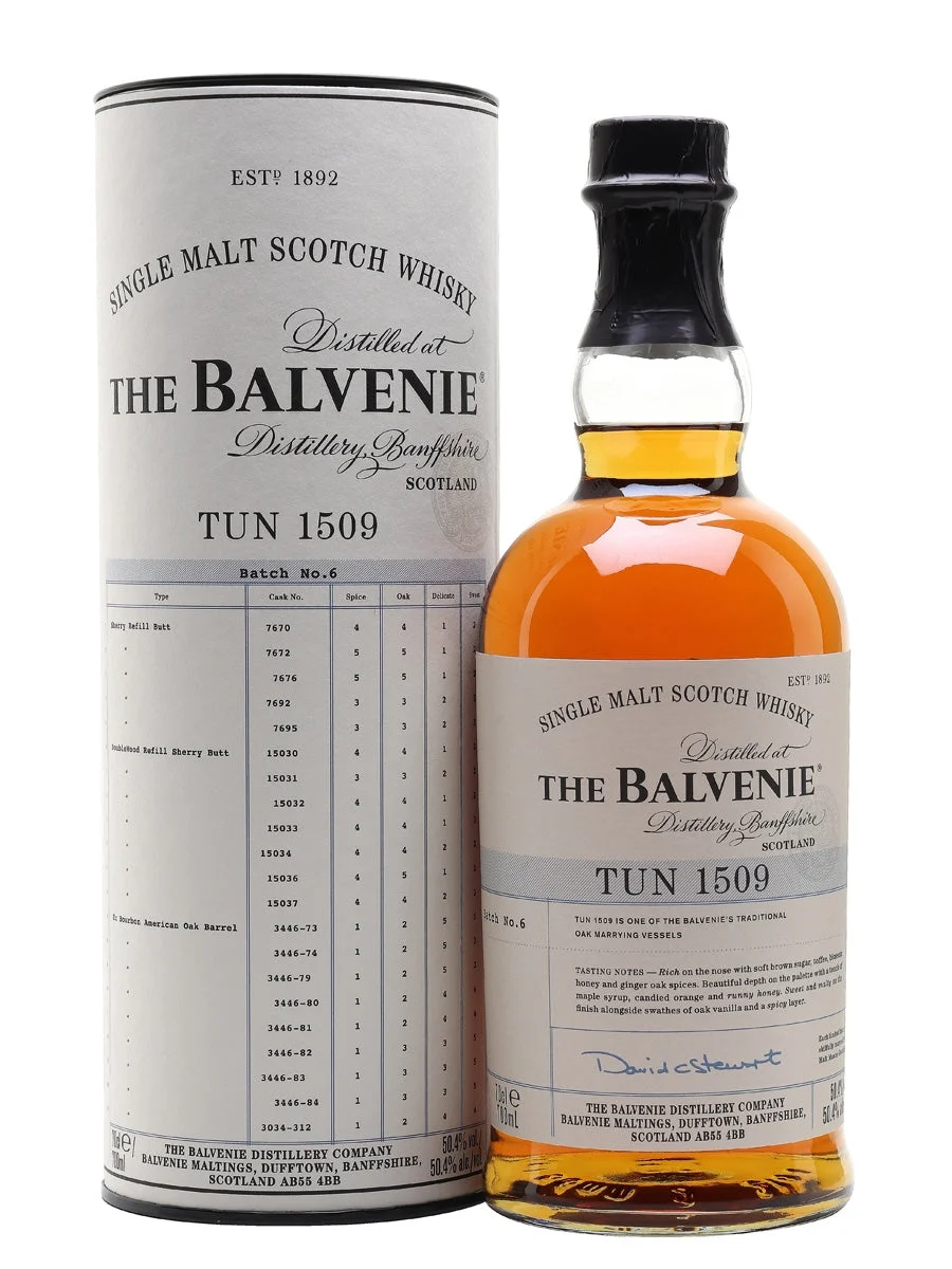 Balvenie Tun 1509 Batch 6 Speyside Single Malt Scotch Whisky | 700ML - Whiskey