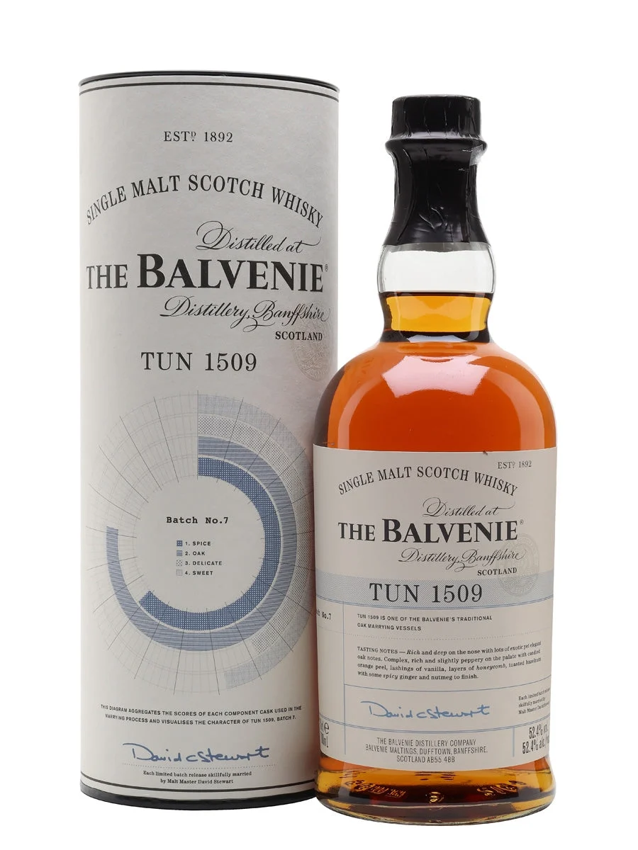 Balvenie Tun 1509 Batch 7 Speyside Single Malt Scotch Whisky | 700ML - Whiskey