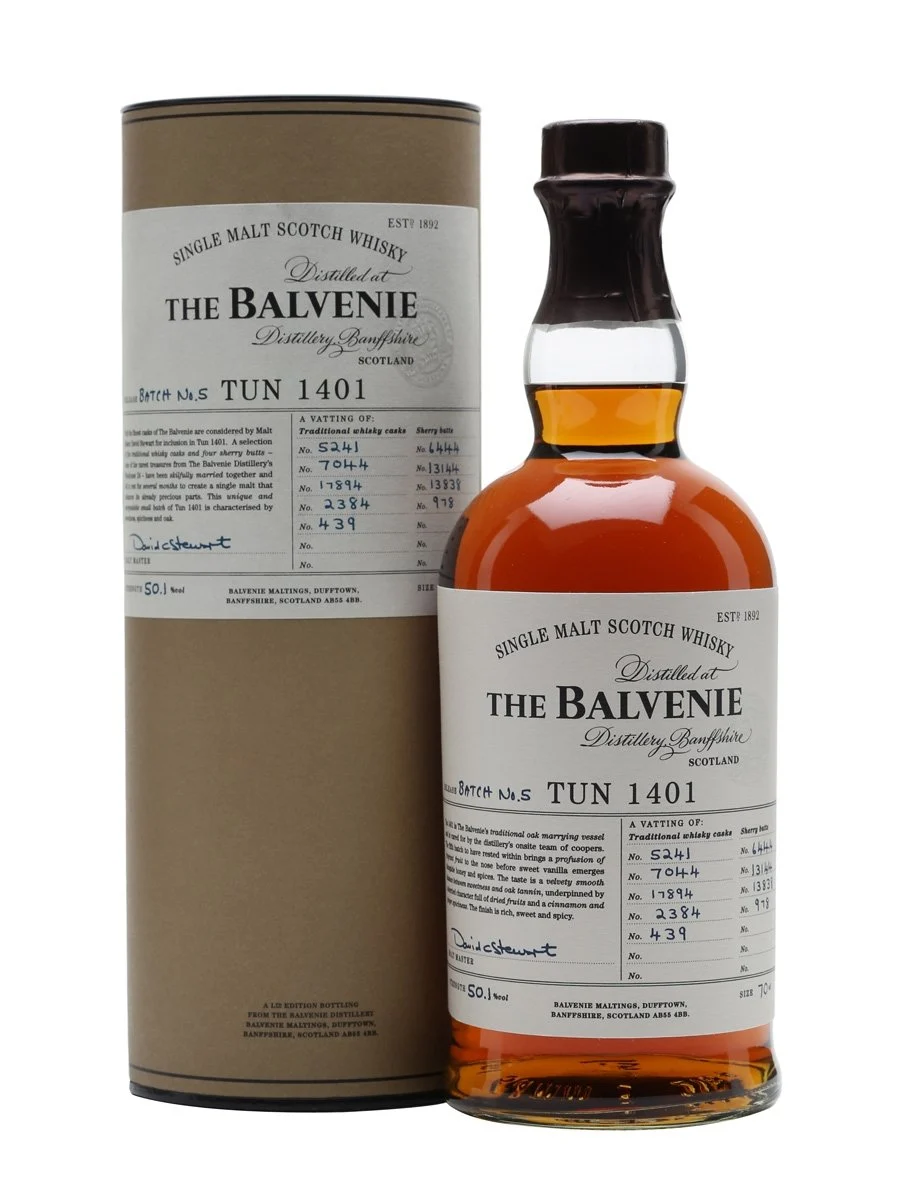Balvenie Tun 1401 Batch 5 Speyside Single Malt Scotch Whisky | 700ML - Whiskey