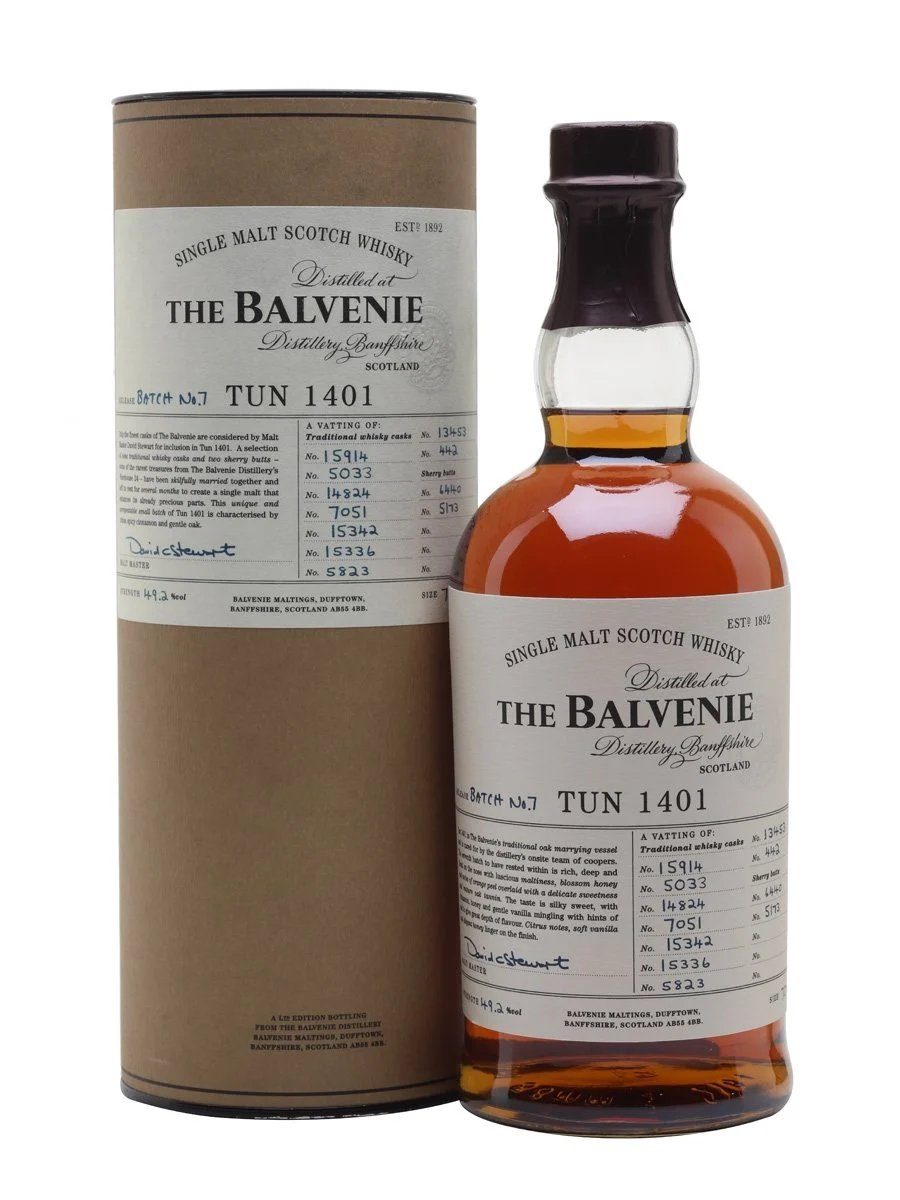 Balvenie Tun 1401 Batch 7 Speyside Single Malt Scotch Whisky | 700ML - Whiskey