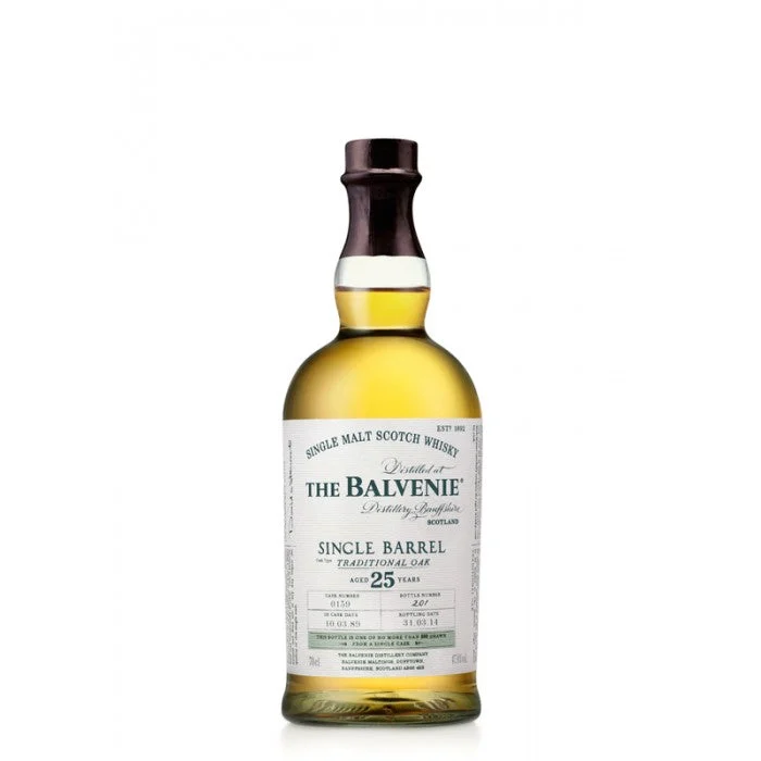 Balvenie 25 años Single Barrel Traditional Oak Speyside Whisky escocés de pura malta - Whiskey