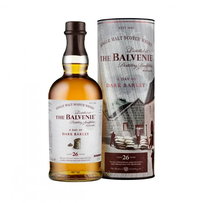 Balvenie A Day Of Dark Barley 26 Year Old Single Malt Scotch Whisky - Whiskey