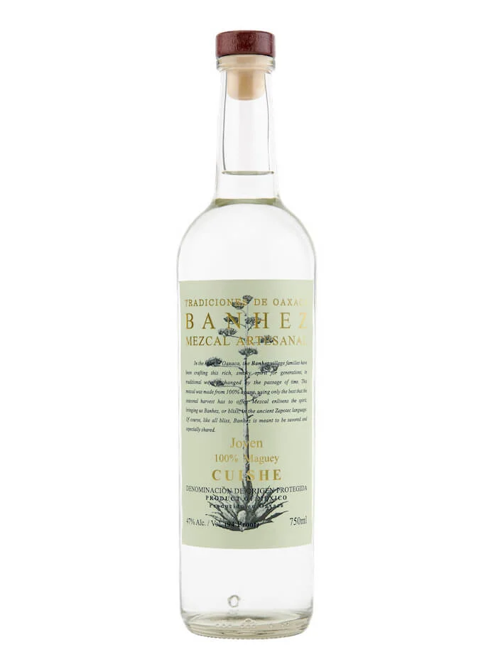 Banhez Cuishe Joven Mezcal