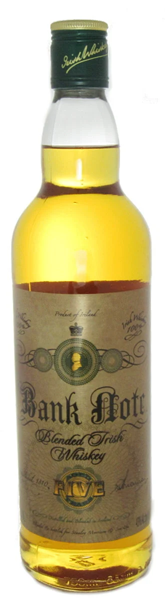 Bank Note Blended 5 year Irish Whiskey