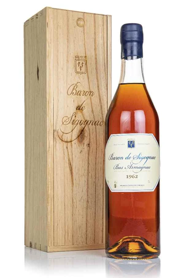Barón de Sigognac 1962 Armagnac francés | 700ML - armañac