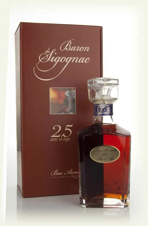 Baron de Sigognac Armagnac 25 años | 700ML - armañac
