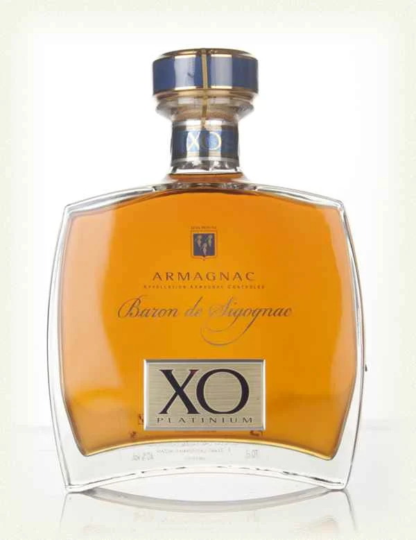 Barón de Sigognac XO Platino Armagnac | 700ML - armañac