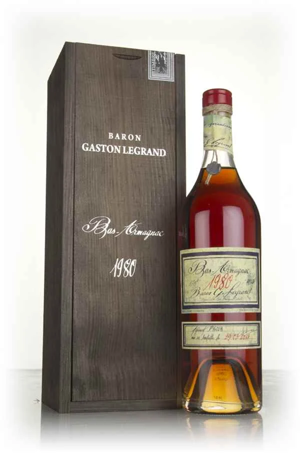 Barón Gastón Legrand 1980 Bas Armagnac | 700ML - armañac