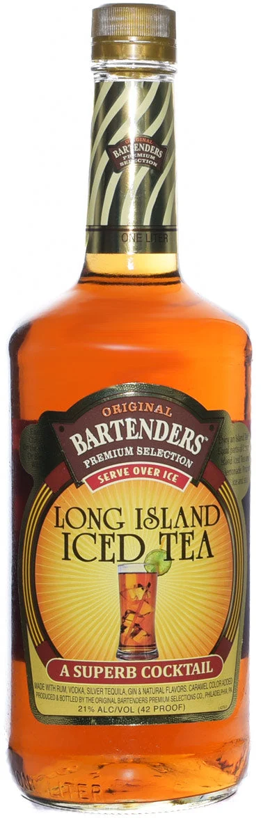 Bartender's Original Long Island Iced Tea Cocktail - Liqueur