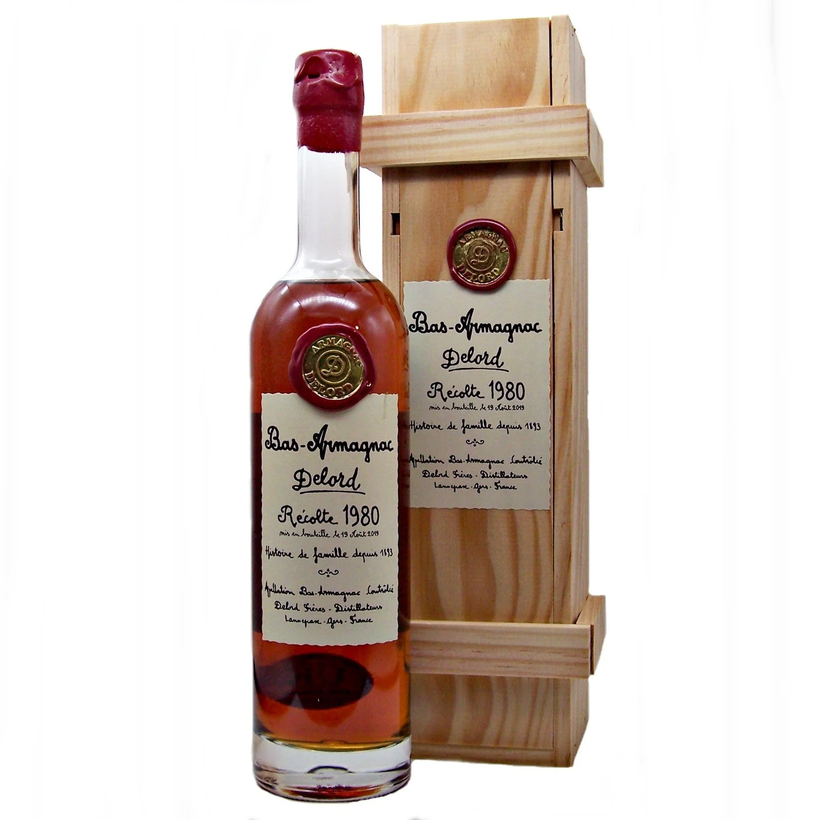 Delord 40 year Old Vintage 1980 Armagnac - Brandy