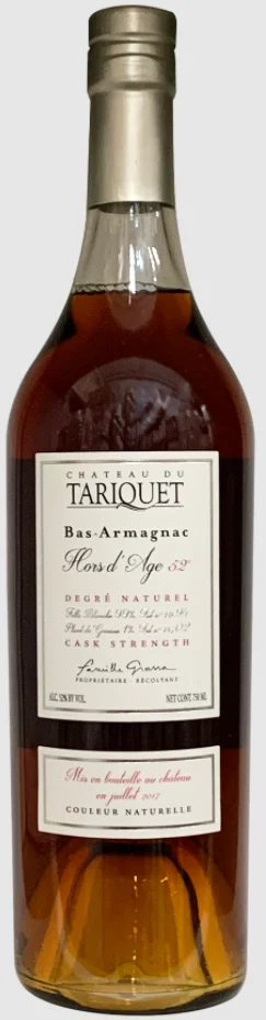 Du Tariquet Bas Armagnac Hors D Age - Licor
