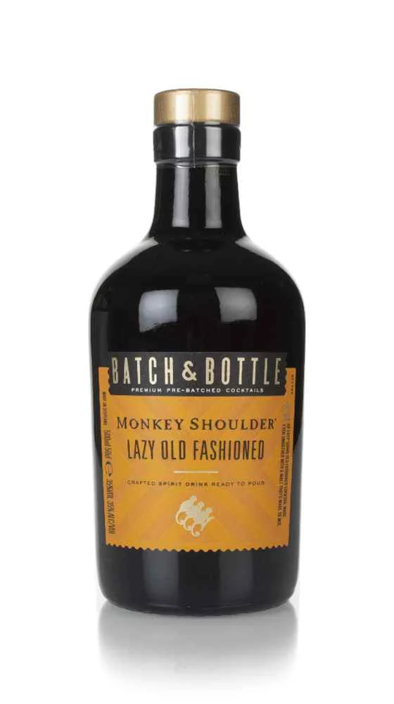 Batch & Bottle Monkey Shoulder Lazy Old Fashioned Pre-bottled Cocktail | 500ML