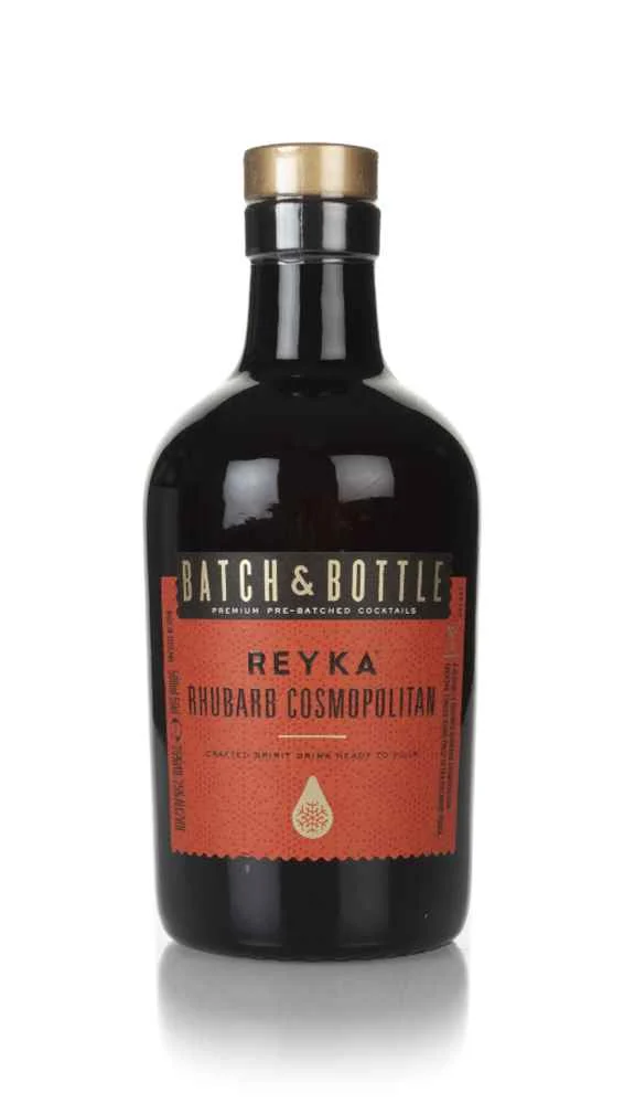 Batch & Bottle Reyka Rhubarb Cosmopolitan Pre-bottled Cocktail | 500ML