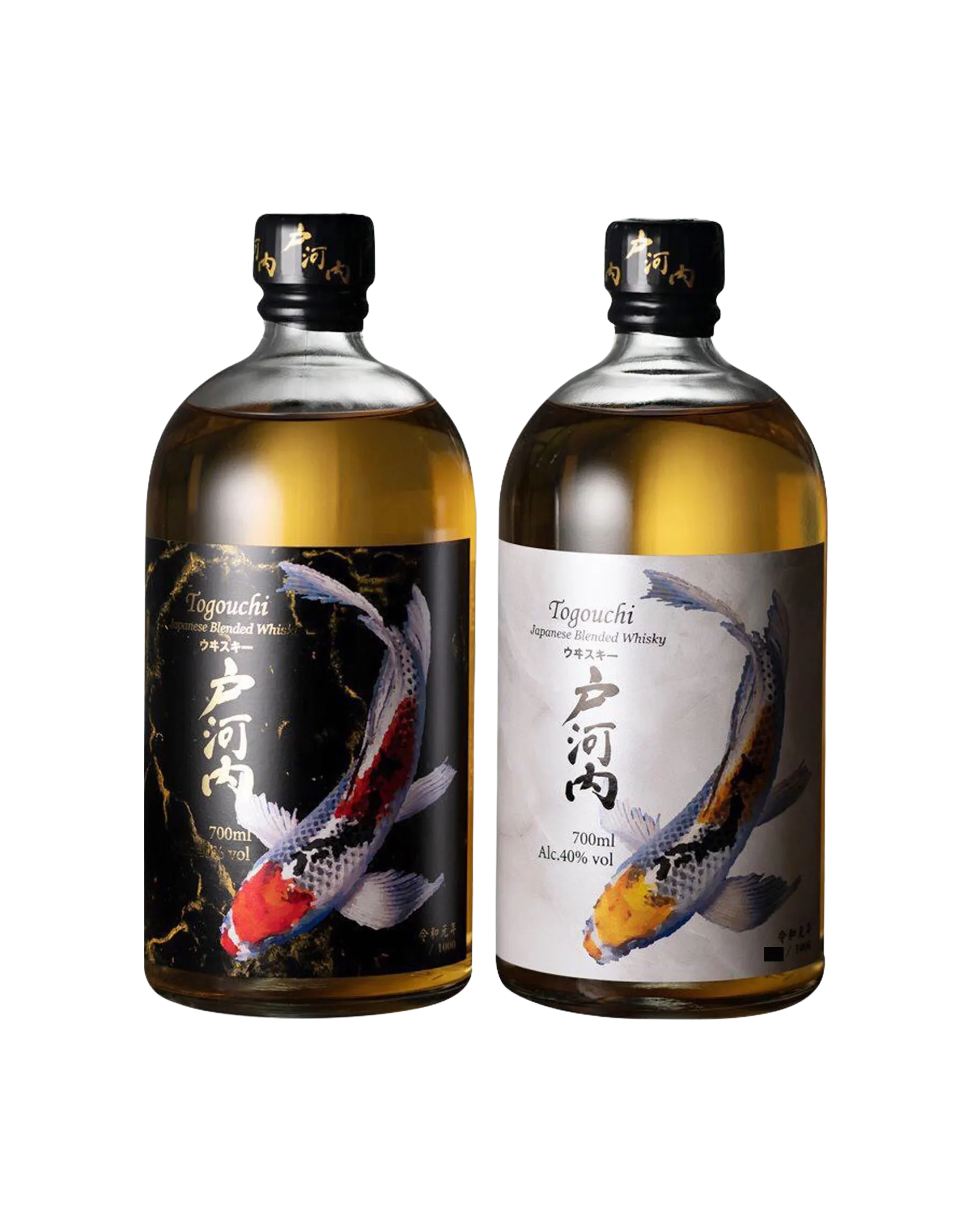 Togouchi Nishikigoi (2 bottle Set) Japanese Whisky - Whiskey