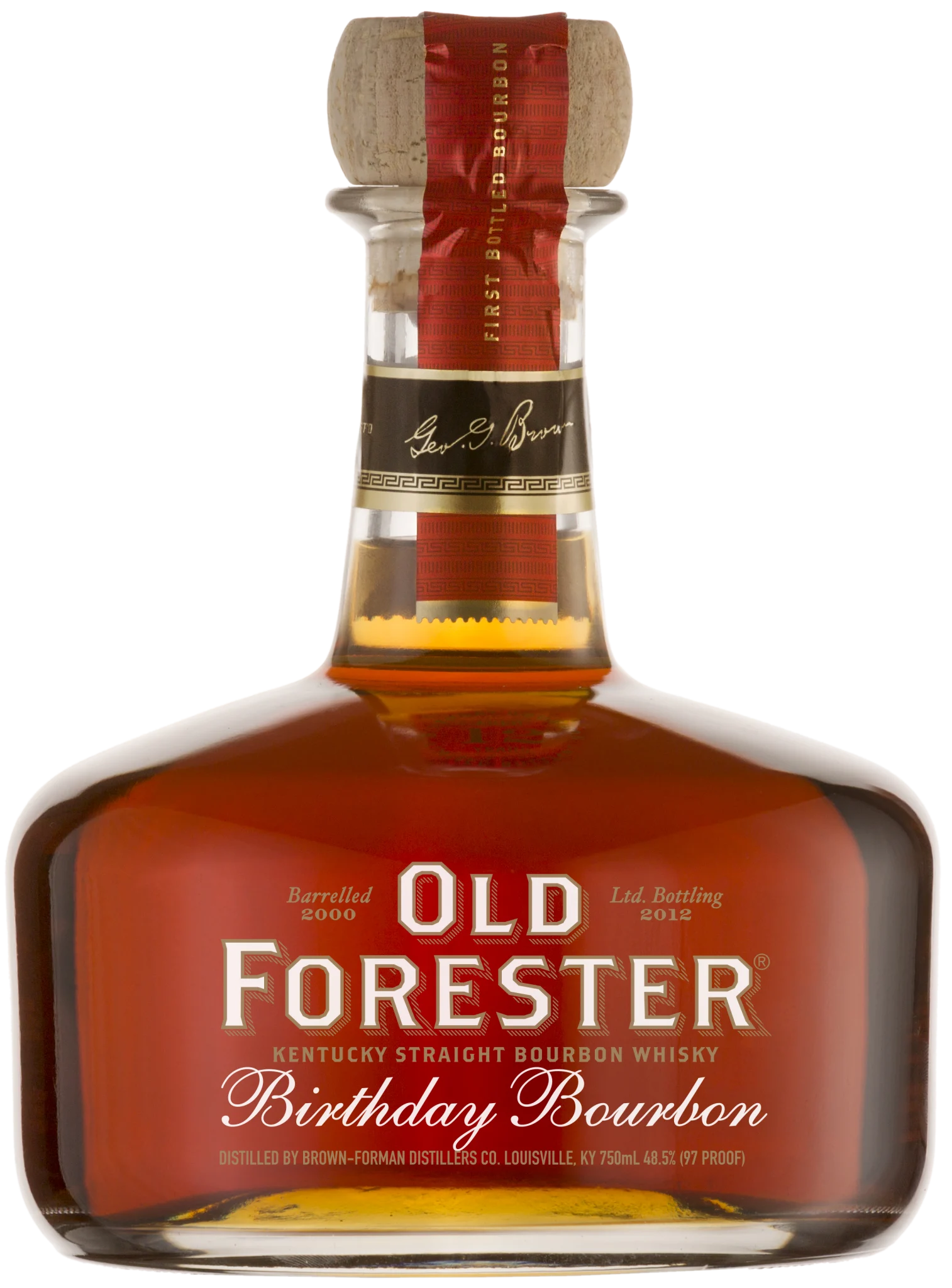 Old Forester Birthday Bourbon (2012 Release) Whiskey