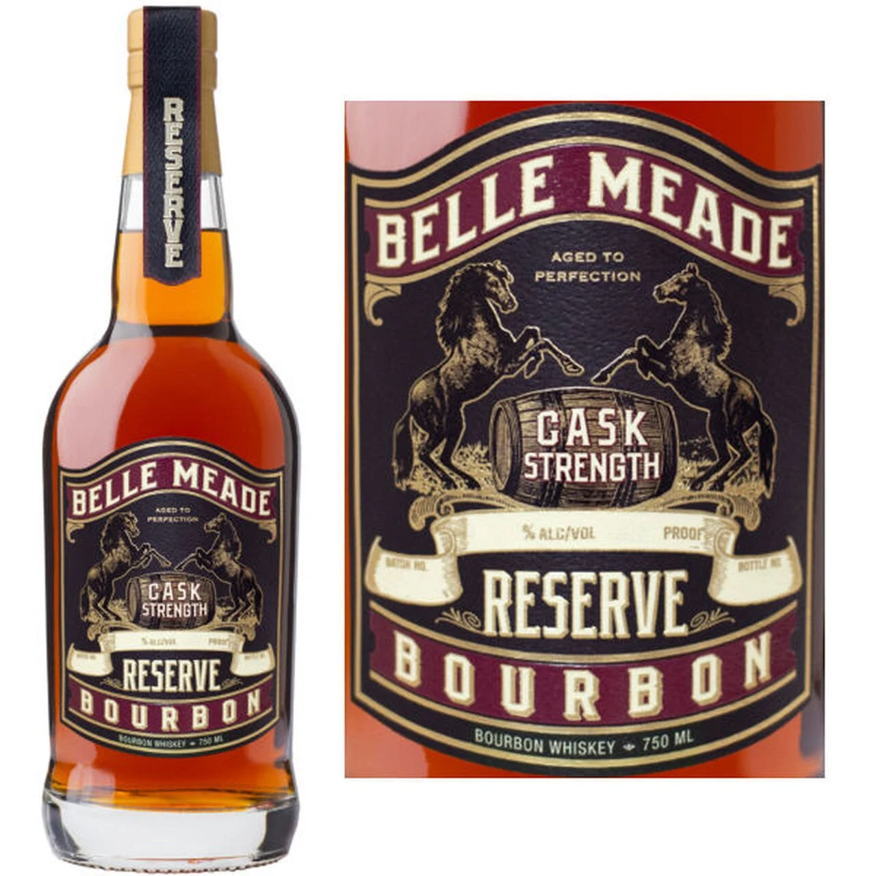Whisky Belle Meade Bourbon Cask Strength Reserva