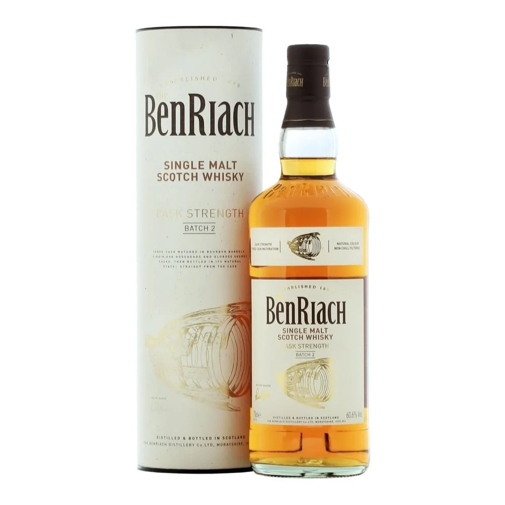 BenRiach Classic Cask Strength Batch 2 Scotch Whisky - Whiskey