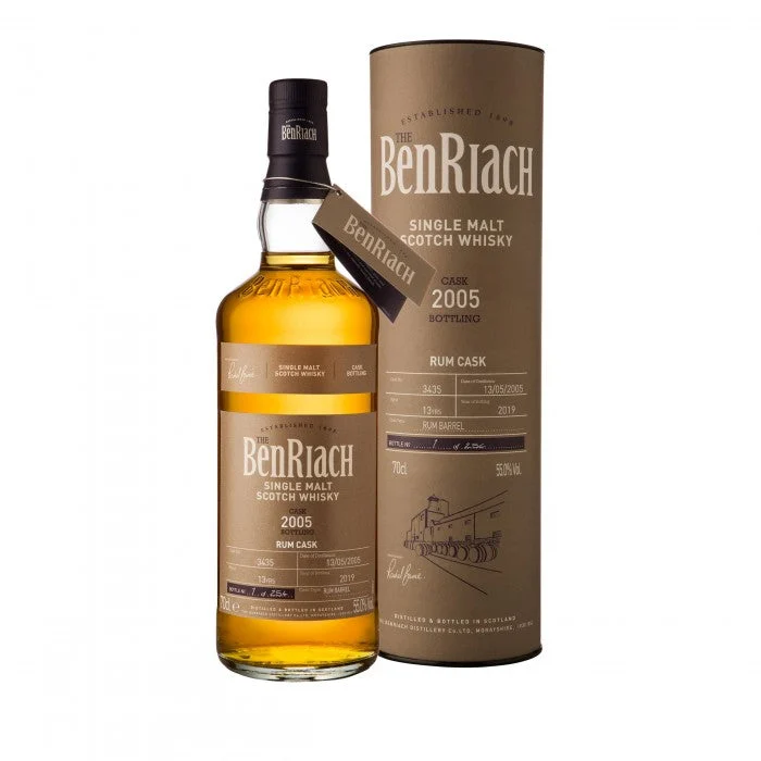 BenRiach 2005 13 Year Old Batch 16 Single Cask #3435 Single Malt Scotch Whisky - Whiskey