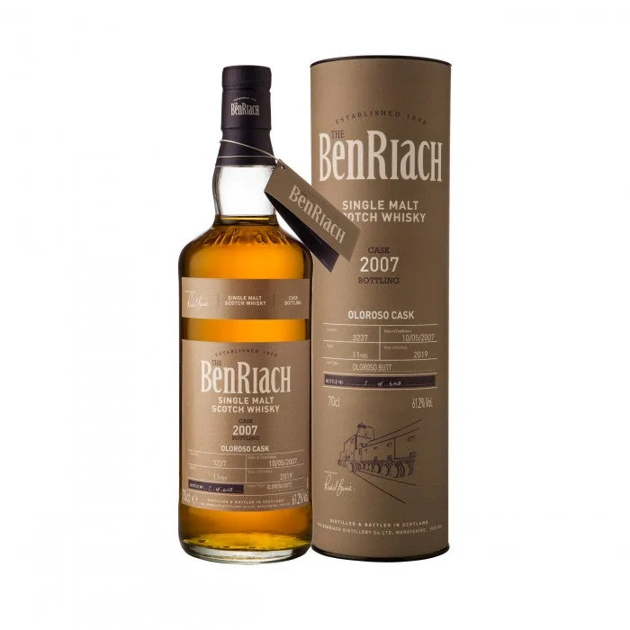 BenRiach 2007 11 años Lote 16 Single Cask #3237 Whisky escocés de pura malta - Whiskey