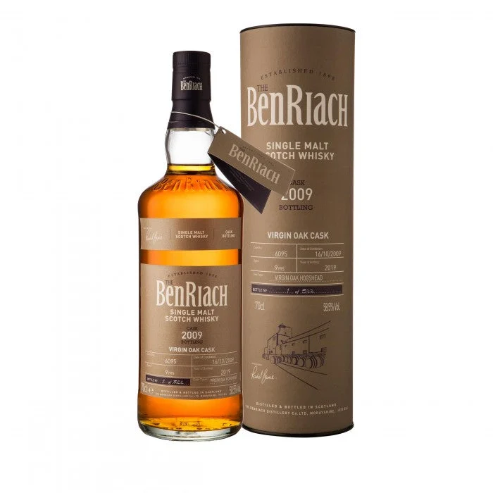 BenRiach 2009 9 años Lote 16 Single Cask #6095 Whisky escocés de pura malta - Whiskey
