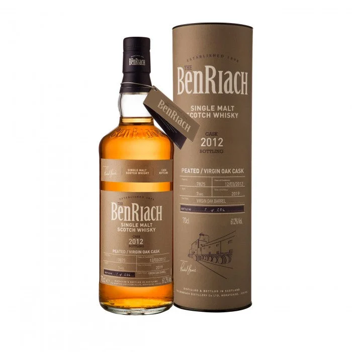 BenRiach 2012 7 años Lote 16 Single Cask #7825 Whisky escocés de pura malta - Whiskey