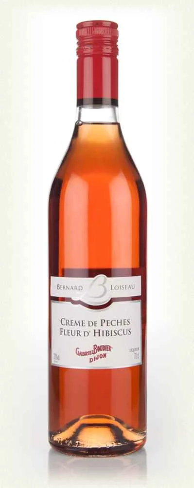 Bernard Loiseau - Licor Crème de Pêches Fleur d'Hibiscus (Melocotón e Hibisco) | 700ML