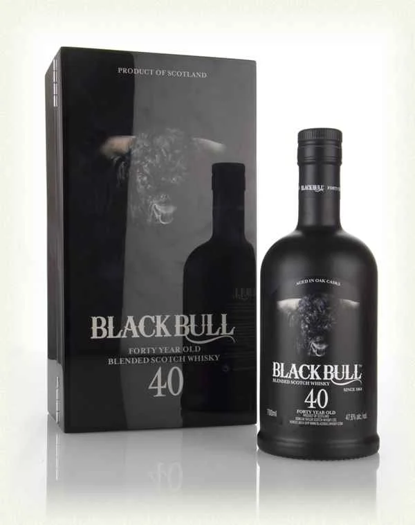Duncan Taylor Black Bull 40 Year Old 7th Release Blended Scotch Whisky - Whiskey