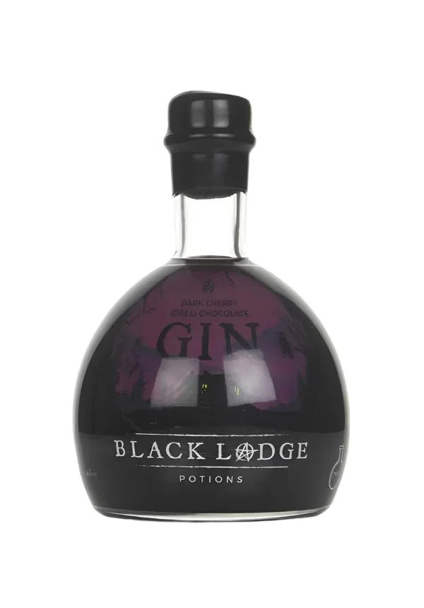 Black Lodge Dark Cherry, Chilli Chocolate Gin | 700ML