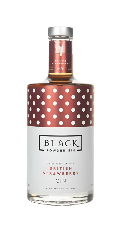 Black Powder British Strawberry Gin | 700ML