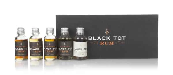 Set 50 aniversario Black Tot (5 x 30 ml) Ron | 150ML
