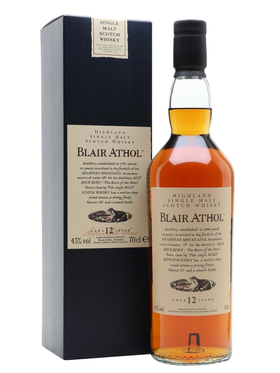 Blair Athol 12 Year Old Flora & Fauna Highland Single Malt Scotch Whisky - Whiskey