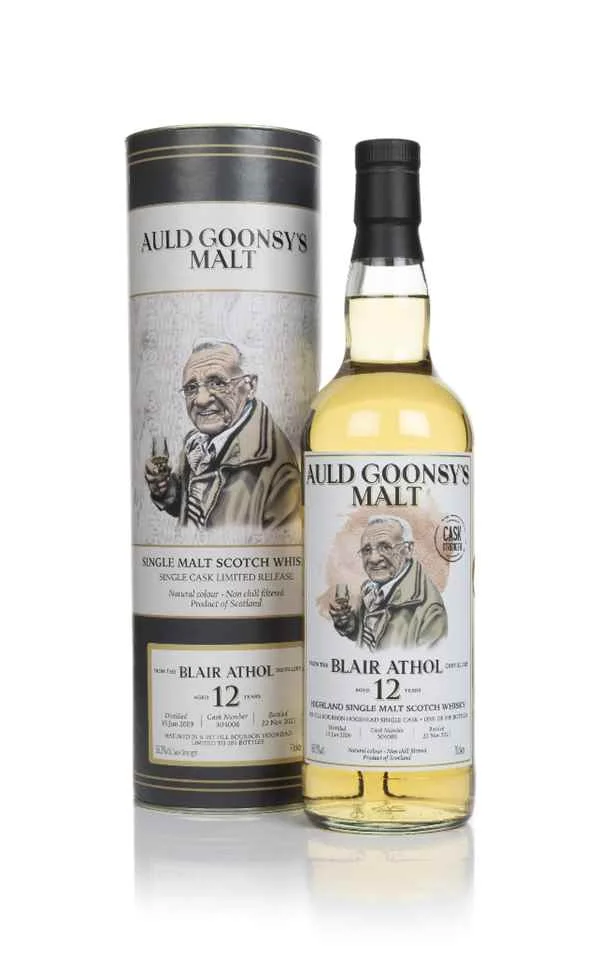 Blair Athol 12 Year Old 2009 (cask 304006) - Auld Goonsy's Malt Scotch Whisky | 700ML