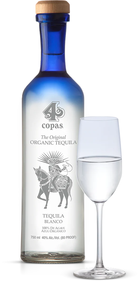 4 Copas Organic Blanco Tequila