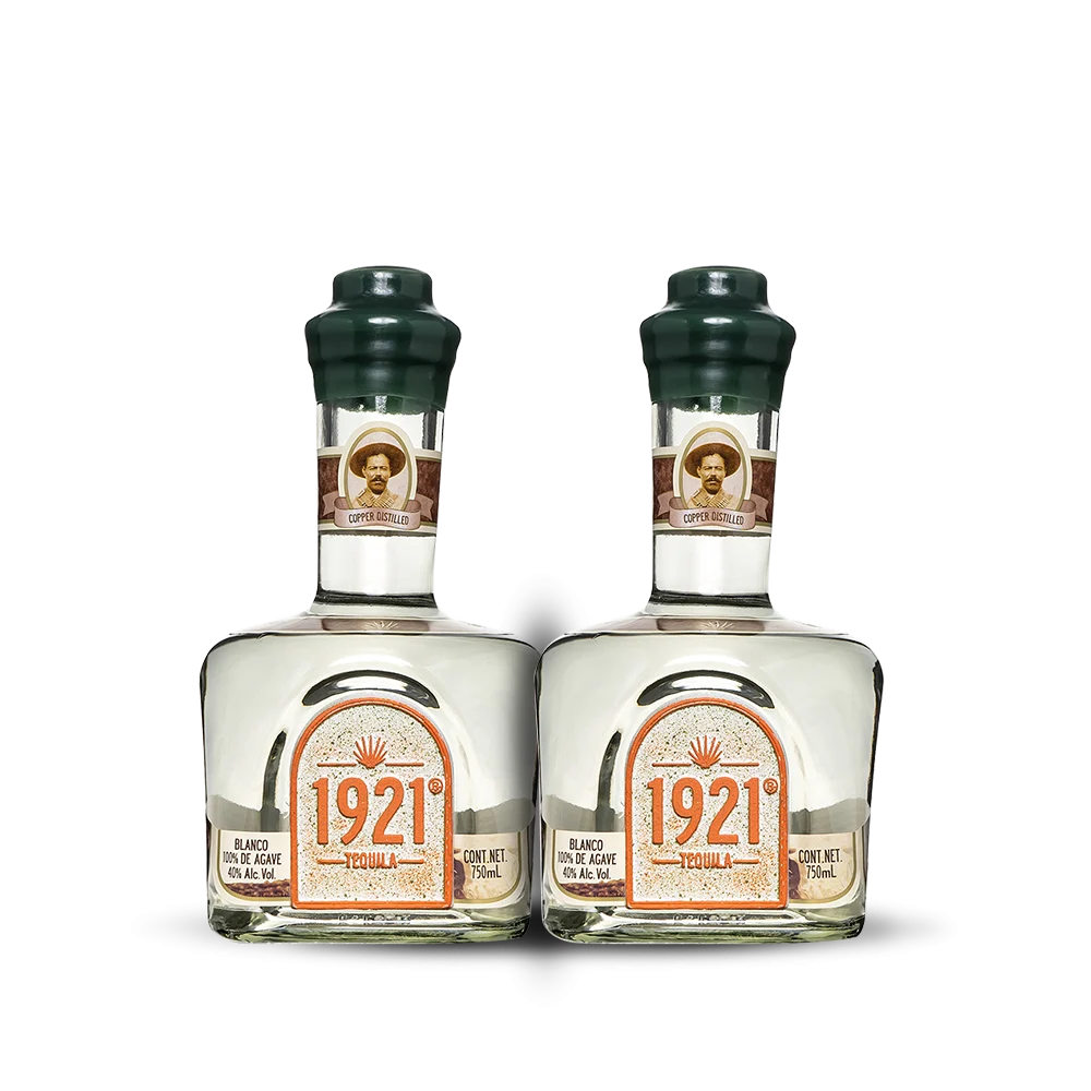 1921 Blanco Tequila (2) Bottle Bundle