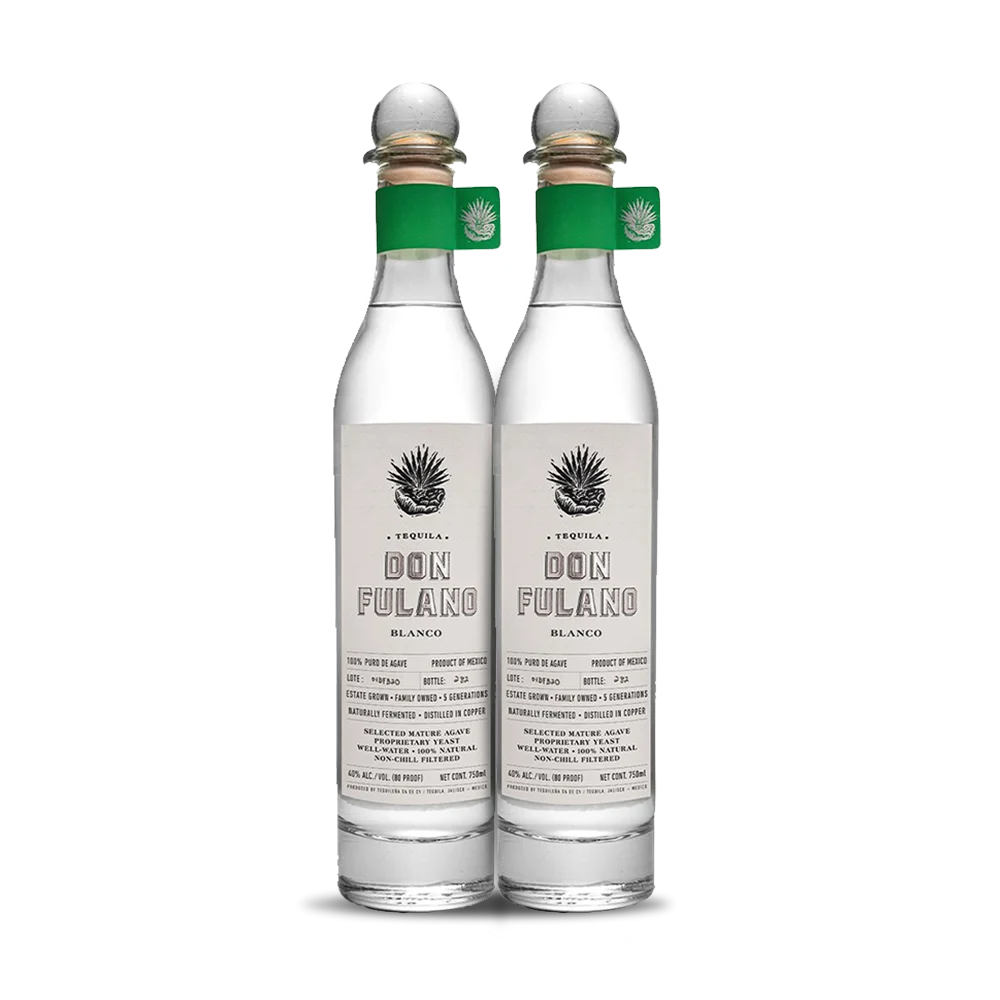 Don Fulano Blanco Tequila (2) Bottle Bundle