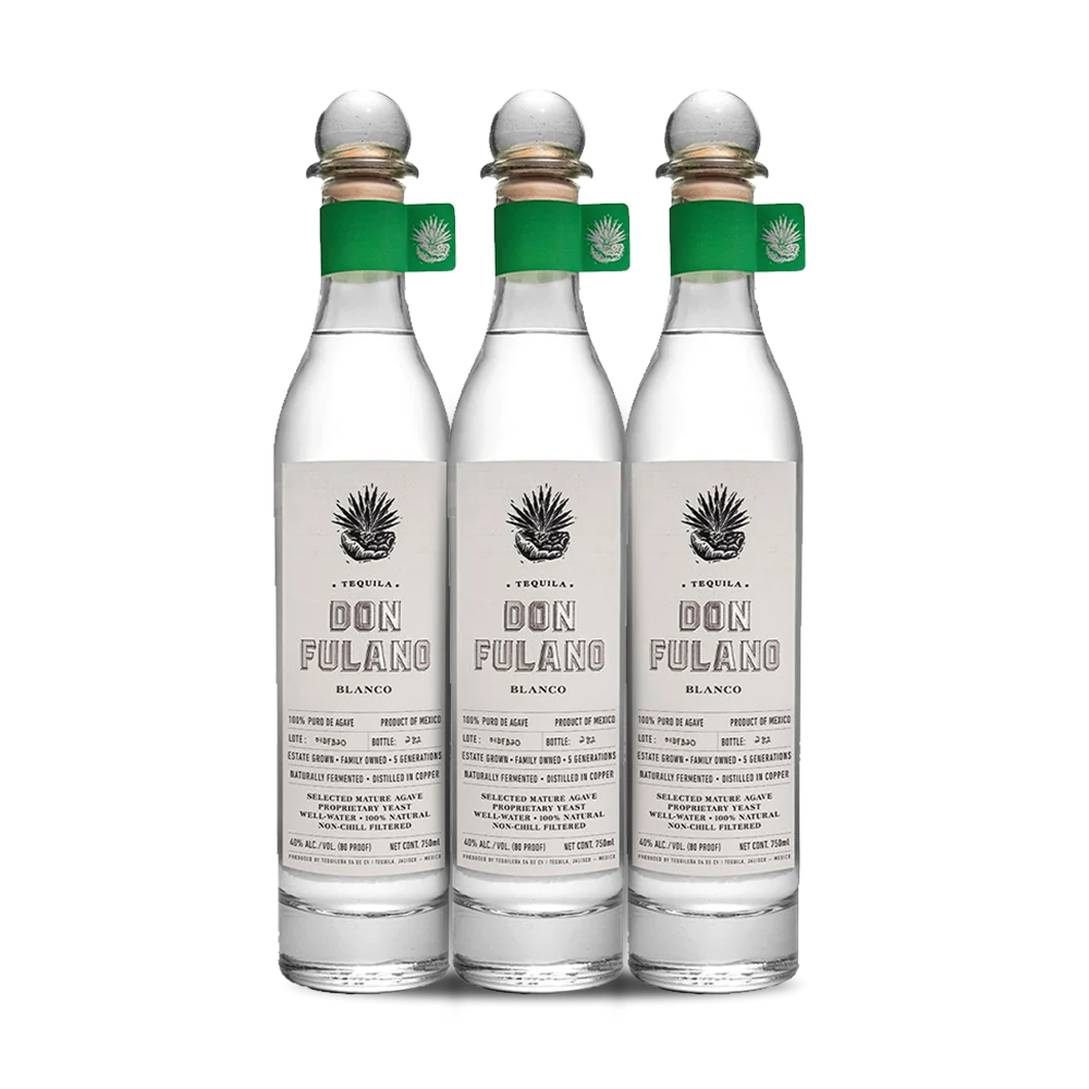 Don Fulano Blanco Tequila (3) Bottle Bundle