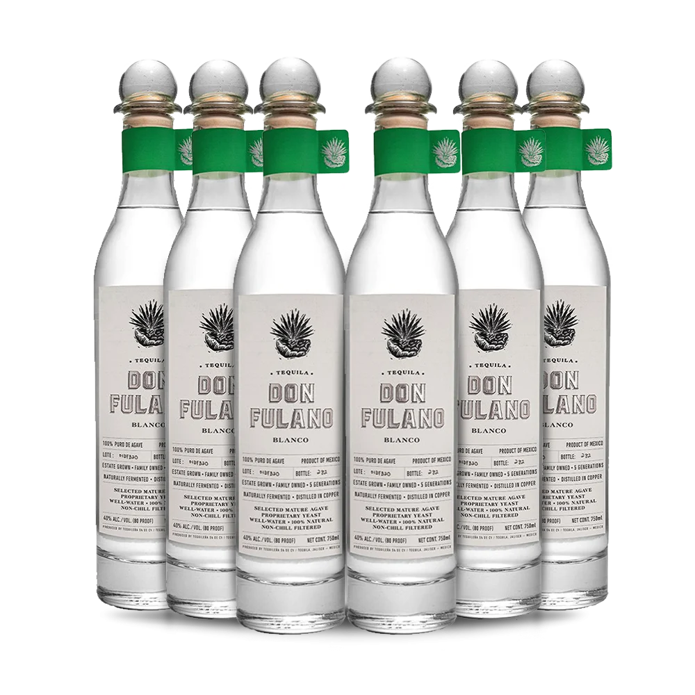 Don Fulano Blanco Tequila (6) Bottle Bundle