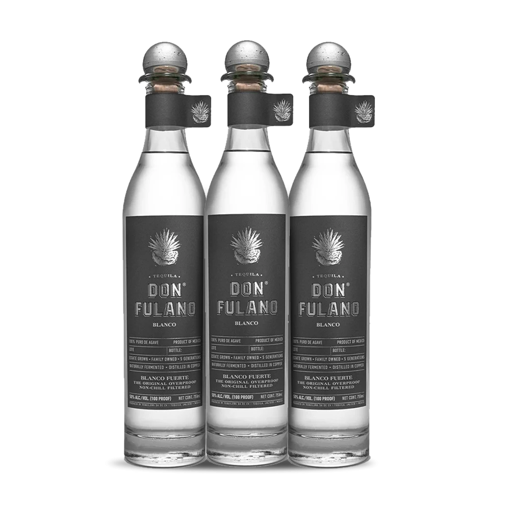 Don Fulano Fuerte Tequila (3) Bottle Bundle