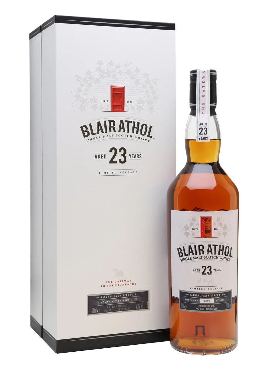 Blair Athol 1993 Lanzamientos especiales de Sherry Cask de 23 años 2017 Whisky escocés Highland Single Malt | 700ML