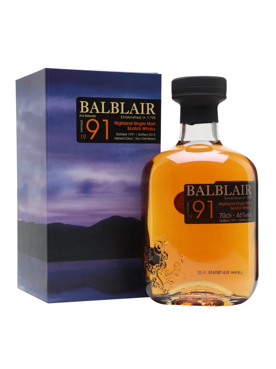 Balblair 1991 Vintage Release Single Malt Scotch Whisky - Whiskey