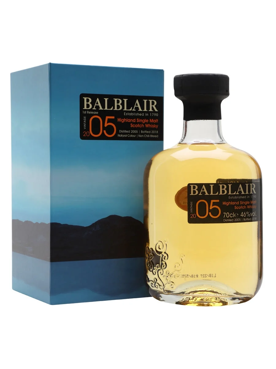 Balblair 2005 Bot.2018 Highland Single Malt Scotch Whisky | 700ML - Whiskey